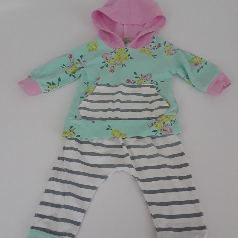 Catpapa 2pc Hoodie & Matching Pants Set